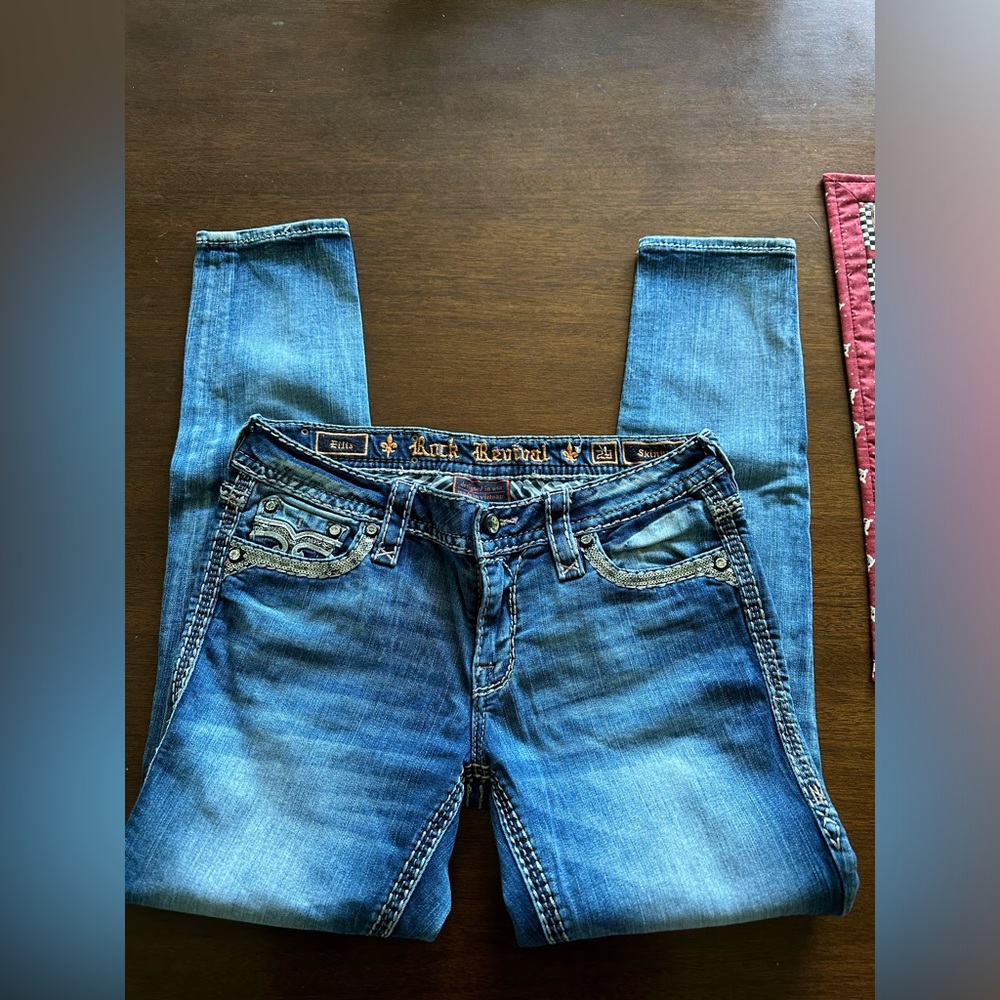 Women’s size 29 Rock Revival skinny jeans